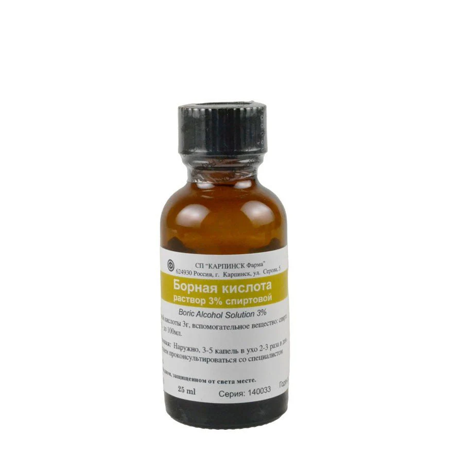 Boric Acid 3% 25 ml