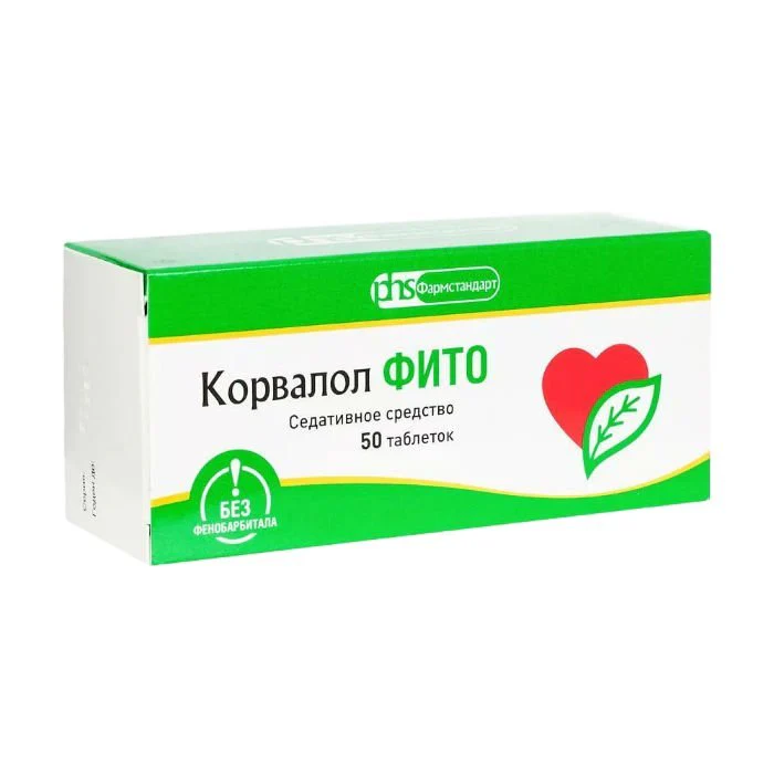 Corvalol phyto 50 pcs