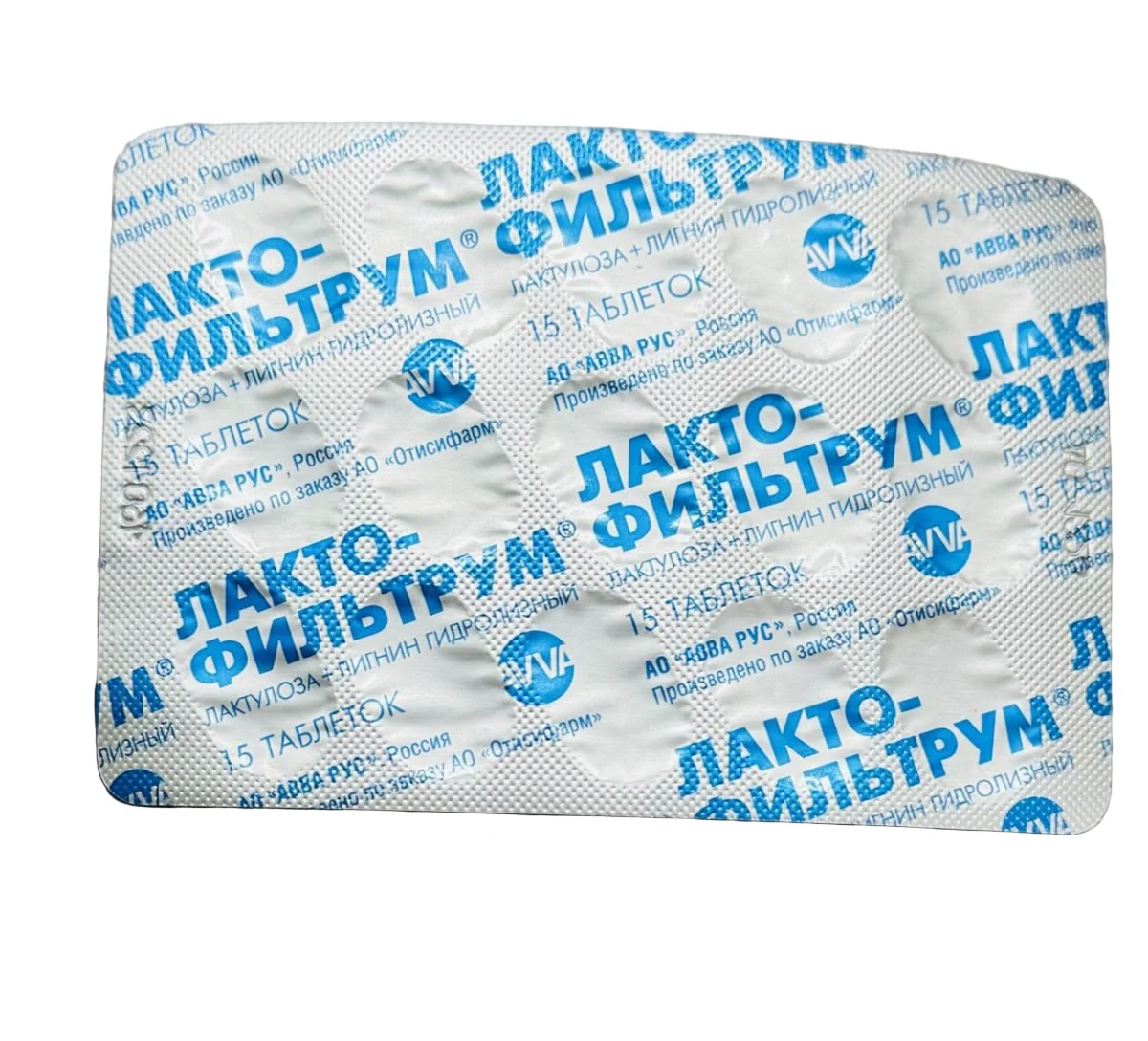 Lactofiltrum 15 pcs 1 blister
