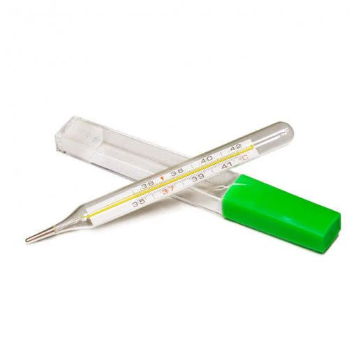 Mercury-free thermometer