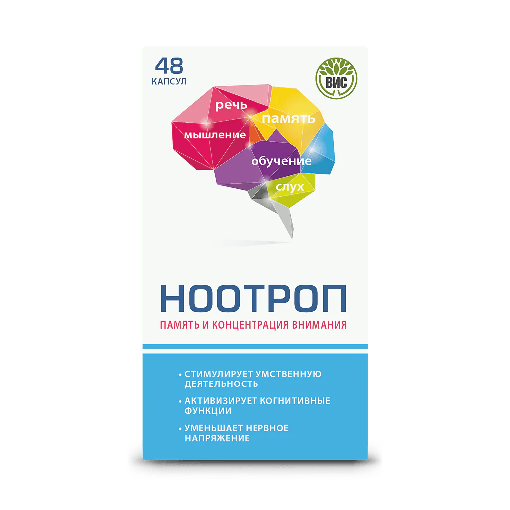 Nootrop 0.4 g 48 pcs