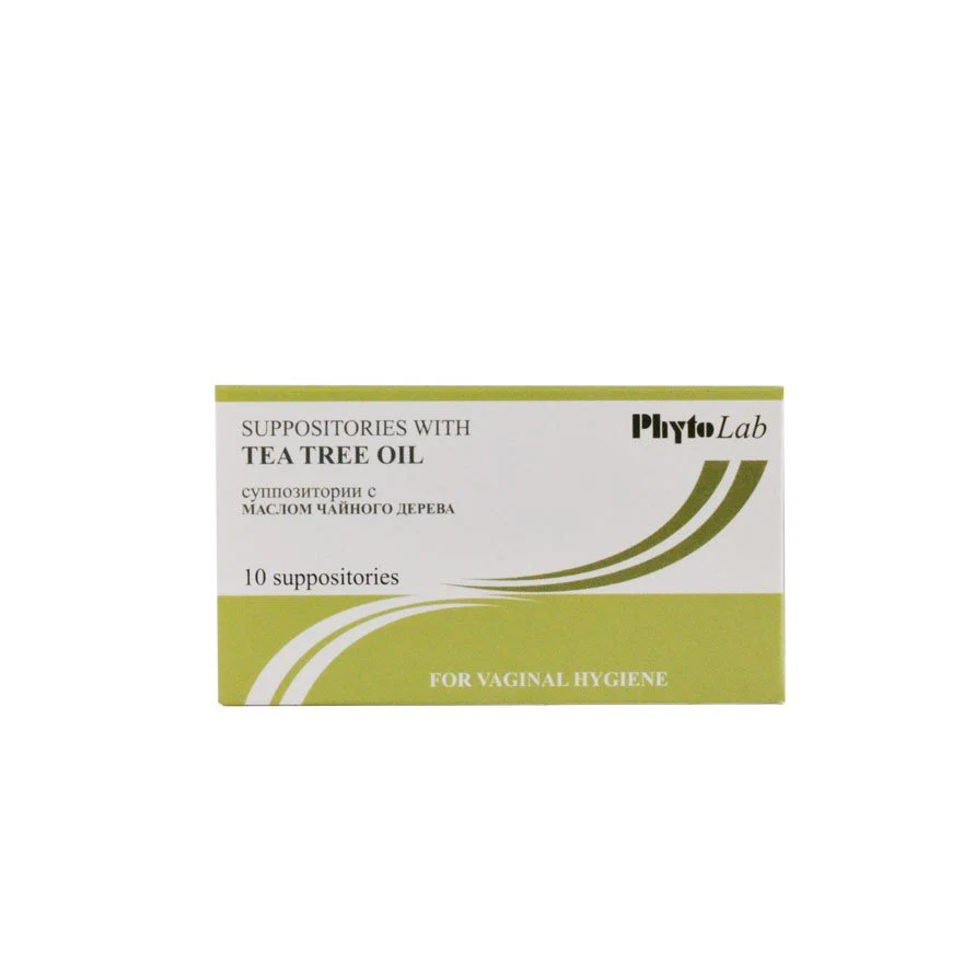 Tea Tree Oil Suppositories 10 pcs